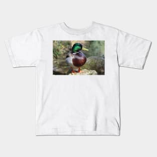 Mallard Duck Kids T-Shirt